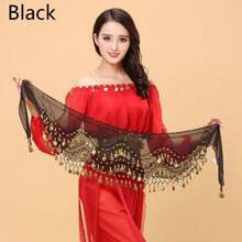 A Women's Belly Dance Waist Chain Belt Performance Practice Waist Chain - Multicolor - View 4