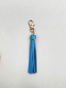 1 Móc khóa tua rua "Độc đáo" sang trọng - Da Pu, Chủ đề hoạt hình/Punk - Hoàn hảo cho túi xách và chìa khóa xe hơi của phụ nữ - Quà tặng lý tưởng cho sinh nhật hoặc Giáng sinh Halloween - tua - Xem 13