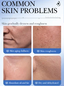 10 片 BIOAOUA 透明质酸和维生素 C 亮白保湿面膜