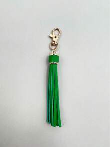 1 Móc khóa tua rua "Độc đáo" sang trọng - Da Pu, Chủ đề hoạt hình/Punk - Hoàn hảo cho túi xách và chìa khóa xe hơi của phụ nữ - Quà tặng lý tưởng cho sinh nhật hoặc Giáng sinh Halloween - tua - Xem 17