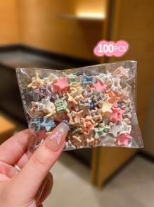 50/100/150/200 件迷你可爱女孩发夹 - 彩色 - 查看 15