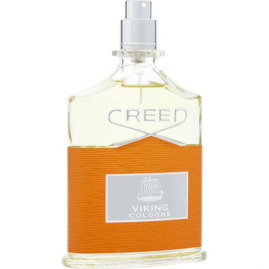 Colonia Creed Viking para hombres por Creed, Eau De Parfum Spray 3.3 Oz *Muestra Bergamota, Pimienta Rosa, Sándalo, Salvia, Nuez Moscada, Romero 2021 Perfume - Multicolor - Ver 1