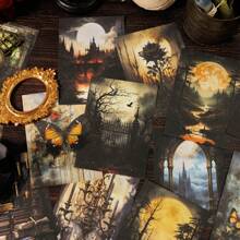 20 vật liệu trang trí phong cách Gothic tối thời kỳ Gothic - Nhiều màu - Xem 1