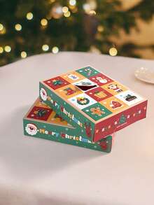 5pcs/Pack Fun Christmas Surprise Box Blind Box Empty Box For DIY Gift - Multicolor - View 2