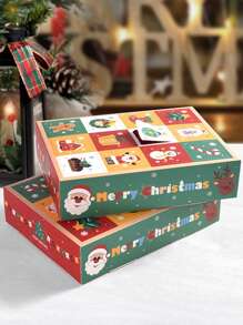 5pcs/Pack Fun Christmas Surprise Box Blind Box Empty Box For DIY Gift - Multicolor - View 1