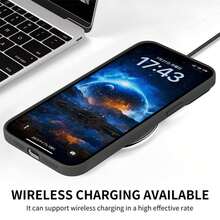 Anti-Fall TPU Case For  Honor X5 PLUS + Rope - 黑色 - 查看 2