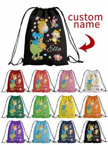 1 件定制个性化名字卡通抽绳背包、运动包、游泳包、健身包、课后俱乐部包 便携、多功能、多用途、大容量、轻便、功能性、可折叠、实用、多用途时尚、色彩鲜艳、简约、度假氛围/度假、运动、学院风、卡哇伊、卡通、多巴胺风格、可爱、可爱热粉色独特、定制发现、冬季时尚、圣诞节/节日礼物、女性个性化礼物、书包/大学背包 送给她的家人、朋友、儿童的理想礼物 生日、圣诞节、冬季、节日/度假、户外/郊游/旅行/徒步旅行/体育场/运动/登山