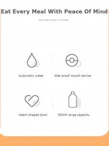 Customized Slow Feeding Dog Bowl With Anti Slip Base - Personalized Pet Supplies - Nice Gift For Pet - Multicolor - View 6