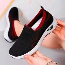 TENIS CALCETIN DE TELA - Negro - Ver 1