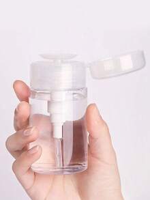 1 个/120 毫升塑料旅行储物瓶，简约透明家用储物瓶 - 彩色 - 查看 4