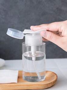 1 个/120 毫升塑料旅行储物瓶，简约透明家用储物瓶 - 彩色 - 查看 2