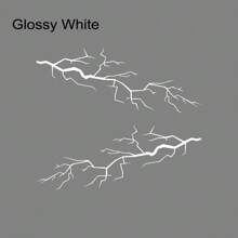 2PCS Car Door Side Stickers Lightning Sticker For Tesla Model X S Y 3 PVC Car Decals Waterproof Vinyl Film Auto Accessories - 190x75cm/74.8x29.53inch - View 13