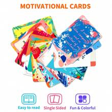 50 张激励卡片，创意彩色赞赏卡片迷你独特励志卡片，适用于员工同事商务感谢卡片欣赏您卡片鼓励卡片善良卡片午餐盒便条、肯定卡片、棋盘游戏、纸牌游戏、积极肯定、反人类卡片包、善良、棋盘游戏、肯定卡片、反人类卡片、宾果卡>多色、卡片包、成人游戏 - 彩色 - 查看 6