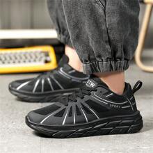 Men's Casual Breathable Mesh Soft Bottom Running Shoes, Versatile Sports Sneakers For Summer