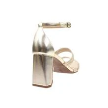 Exclusive Women's Sandal Geometric Heel Ref.3700 - 金色 - 查看 5