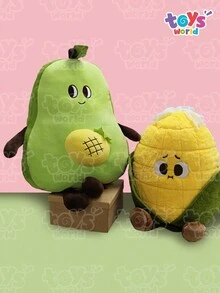 Peluche De Elote, Peluche De Vegetales, Muñecos Kawaii, Juguete De Peluche Para Niños, Decoración Del Hogar, Regalo De Cumpleaños - Amarillo - Ver 5