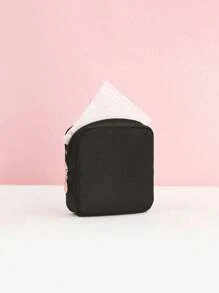 1个卫生巾收纳袋，便携大容量，简约风格，可收纳卫生巾、护垫和卫生棉条，女生必备，外出携带非常方便 - 彩色 - 查看 8