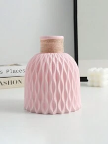 1 pezzo Vaso da fiori in plastica moderno stile nordico, vaso da fiori, cestino, decorazione per casa, soggiorno, festa, matrimonio, decorazione per la casa, decorazione per la stanza, vaso di vetro