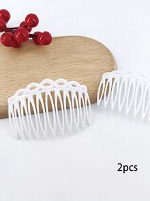 Vintage Plastic Woven Hair Comb, Multi-Functional Hollow Hair Accessories