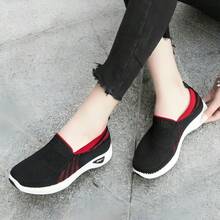 TENIS CALCETIN DE TELA - Negro - Ver 4