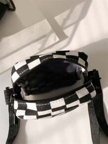 学生多功能单肩包 男士简约流浪包 手提包 书包 大学包 户外包 运动包 通勤包 斜挎包 侧包 假日必备 外出轻便手提包 可调节肩带 流浪包 尼龙便携户外礼物 情人节礼物 大学包 邮差包 复古圣诞皮包 礼品 手提包 - 黑與白 - 查看 7