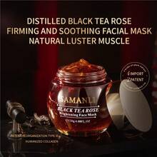 120g/Chai Mặt nạ trẻ hóa da Chamanliz Rose Luxurious, làm săn chắc da, làm mờ nếp nhăn, làm dịu & sáng da, dưỡng ẩm - Màu Đỏ Sâu - Xem 2
