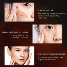 120g/Chai Mặt nạ trẻ hóa da Chamanliz Rose Luxurious, làm săn chắc da, làm mờ nếp nhăn, làm dịu & sáng da, dưỡng ẩm - Màu Đỏ Sâu - Xem 7