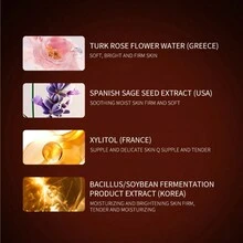 120g/Chai Mặt nạ trẻ hóa da Chamanliz Rose Luxurious, làm săn chắc da, làm mờ nếp nhăn, làm dịu & sáng da, dưỡng ẩm - Màu Đỏ Sâu - Xem 5