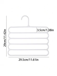 10pcs Multifunctional 5-Tier Plastic Scarf Holder Organizer Rack, Non-Slip Scarf And Tie Display Stand Decorations Decor Festival Decor Room Decor Home Decor Decor Bedroom Decor,Mother's Day,Gift For My Mother,Suitable For Laundry