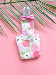 1pc Parrot Suit, Diaper, Poop Bag, Parrot Diaper, Flight Suit, Suitable For Parrots, Cockatiels, Pigeons, Washable Reusable Protective Parrot Nappy Clothes,Bird Suit Poop Bag