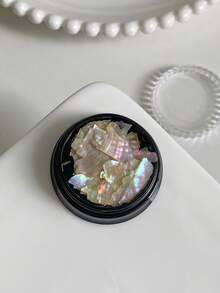 1 Gói Mảnh Vỏ Tự Nhiên Mỏng Nhiều Màu Sắc Ba Chiều Aurora, Trang Trí Móng Tay Tự Làm, Phong Cách Nhật Bản & Hàn Quốc Cổ Điển Hình Trái Tim Bằng Laser, Dành Cho Phụ Nữ, Mẹ, Chị Em Gái, Vợ, Người Yêu, Đám Cưới, Tiệm Làm Móng - Nhiều màu - Xem 8