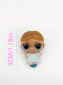 LOL SURPRISE 10 CÁI Mini Búp bê ngẫu nhiên Đồ chơi Quà tặng sinh nhật Chất liệu PVC Chiều cao 3CM Quà tặng ngày lễ Quà tặng Giáng sinh - 10 con búp bê bất ngờ ngẫu nhiên - Xem 3