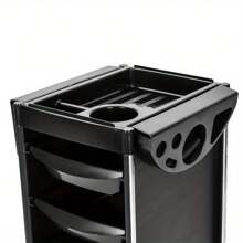 4 Drawer Salon Hairdresser Trolley Barber Storage Basket Rolling Cart Storage - Variant1 - View 6