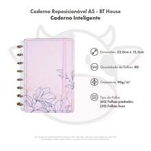 Repositionable Notebook Smart Notebook - BT House - 1 UNIT - A5 - Xem 1