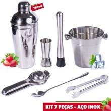 Caipirinha Kit All In Stainless Steel Complete Cocktail Shaker 750 Ml - Nhiều màu - Xem 1