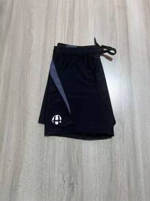 Men's Swim Trunks, Athletic Square Cut, Comfortable And Slim-Fit, Perfect For Beach And Swimming - Black - View 6