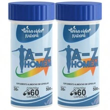 Kit With 2 Multivitamin A-Z Men 60 Capsules - Tasteless - View 1