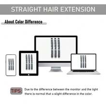 3pcs/Set Synthetic Clip-In Hair Extensions For Women, Long Straight Rainbow Zebra Striped Feather Hair Piece, For Halloween, Daily Wear, Party