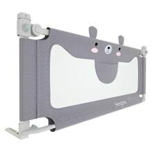 Froadp Fall Protection Bed Rail Baby Bed Rail With Adjustable Height Child Bed Rail For Toddler Beds, Parent Beds & All Mattresses Solid Wood Beds - Grey - View 4