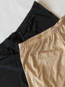 Kit C\2 Comfortable Second Skin Shorts - màu đen - Xem 2