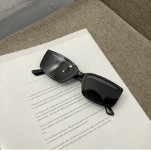 Women's Street Sunglasses UV400 Resistant - màu đen - Xem 1