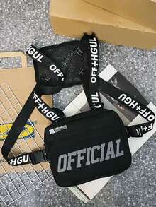 时尚背心 功能风 工作胸包 嘻哈 帅气 街舞 个性背心 学生 运动包 圣诞 秋季 大学 男士包 腰包 斜挎包 男士礼物 尖叫 多功能包 户外 大容量 多功能 便携 感恩节 旅行 冬季假期 男士礼物 黑色包 多功能 时尚休闲 爸爸礼物 男友礼物 度假 搞笑礼物 男士胸包 男士侧包 挎包 皮包 流浪包 - 黑色 - 查看 2