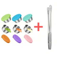 AOYI Home Kitchen Appliances Accessories Gadgets Tools Christmas Kitchen Stuff Cooking Christmas - Large Clip + Sauce Container - View 5