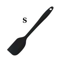 1PC/2PCS/3PCS Silicone Scraper Baking Cream Spatula High-Temperature Resistant Cake Scraper Integrated Butter Scraper