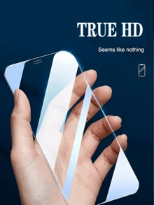 Bộ 5 miếng dán màn hình trong suốt độ phân giải cao của Apple, chống trầy xước, chống bám vân tay, tương thích với iPhone 11/12/13/14/15/16/17 - Trong sáng - Xem 6