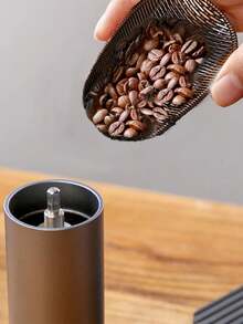 1 件咖啡豆配料量盘咖啡茶叶量勺合金茶铲抗氧化茶莲花功夫茶具配件咖啡称重盘配料容器量盘套件用于咖啡或茶，浓缩咖啡配件 - 彩色 - 查看 5