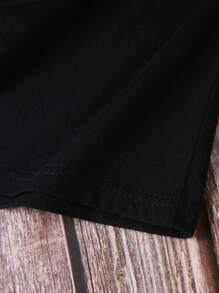 Halloween Heart And Skeleton Finger Print T-Shirt