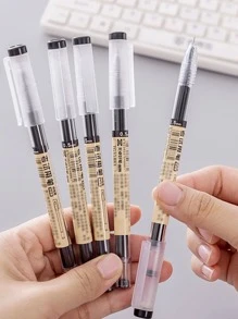 3pcs Portable Gel Pen - Black and White - View 3