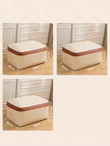 Túi đựng quần áo vải không dệt dung tích lớn, Túi đựng đồ sắp xếp tủ quần áo, Chống thấm nước khi di chuyển hành lý - Nhiều màu - Xem 4