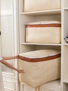 Túi đựng quần áo vải không dệt dung tích lớn, Túi đựng đồ sắp xếp tủ quần áo, Chống thấm nước khi di chuyển hành lý - Nhiều màu - Xem 3